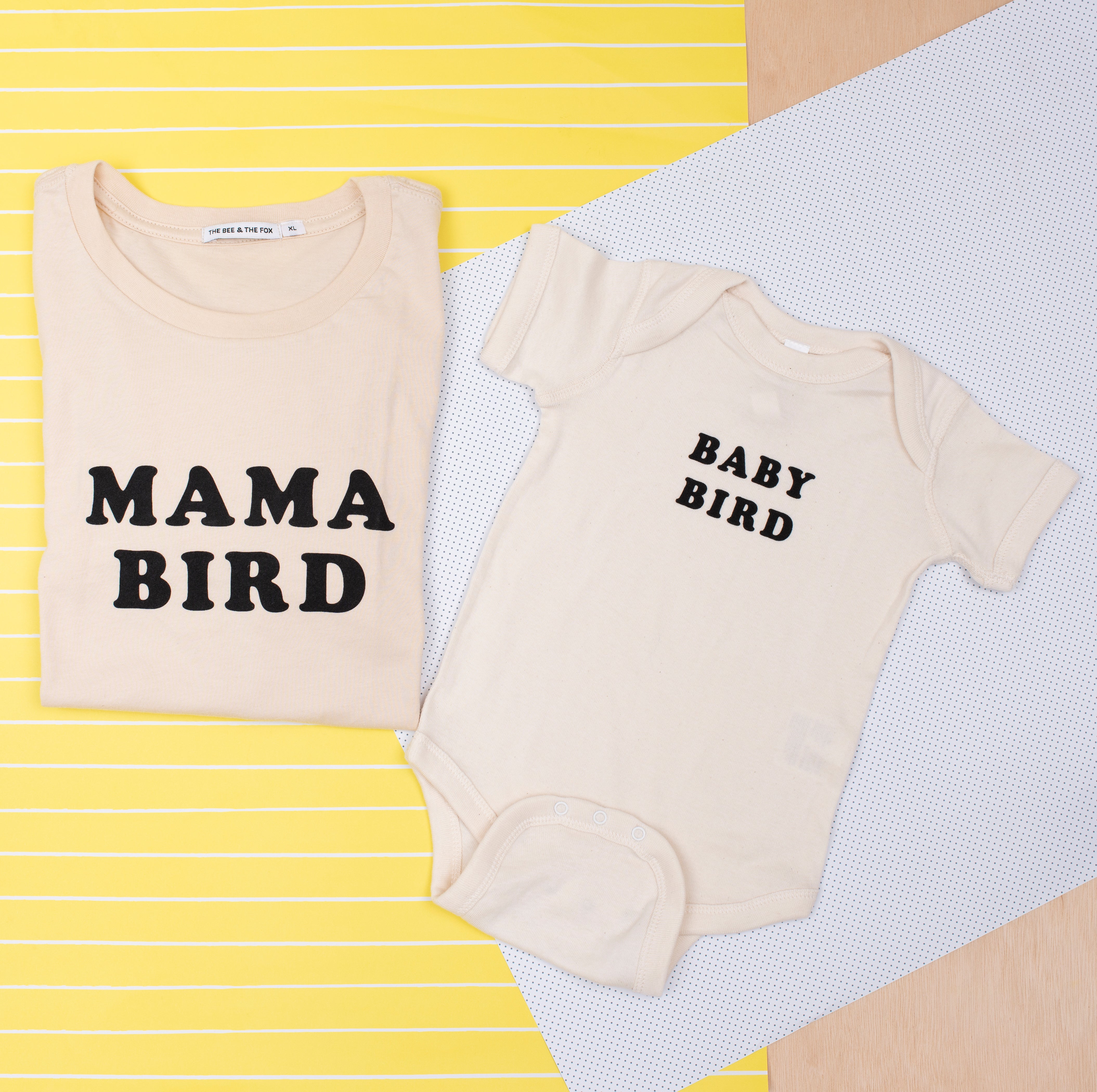 Mama Bird + Baby Bird
